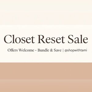 🚨 Closet Clear-Out — Everything Must Go!